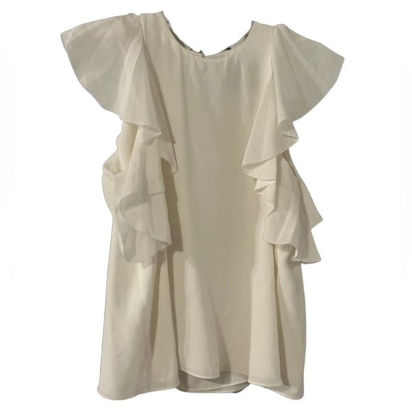 Alexis Butterfly Sleeve Silk Blouse - Picture 1 of 10